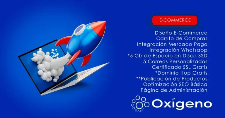 E-Commerce Oxígeno WEB